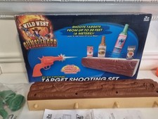 Wild West gunslinger electronic target shooting set game by dragon I toys. Rare 