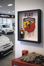Fiat Abarth  Frame Art Wall
