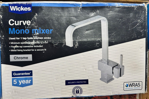 Wickes curve mono - wickes, chrome