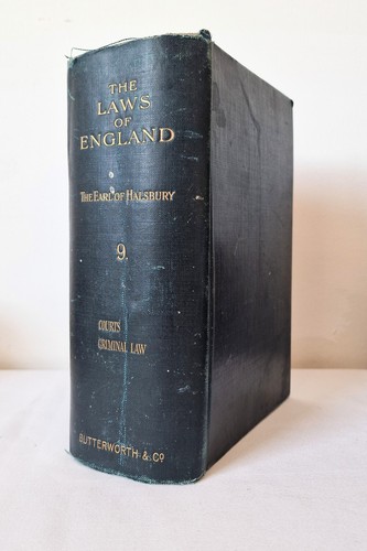 1909 the laws england - the, of