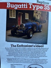 The Bugatti Replicar Type 35