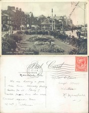 Central Promenade Morecambe Lancashire England Valentine s 1934 postmark Street