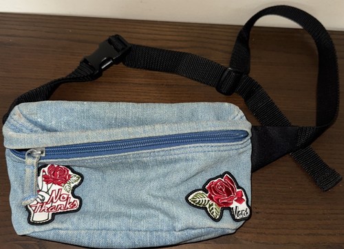 Vans faded denim - bum, bag