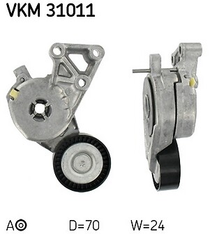 Skf tensioner pulley for - tensioner, seat