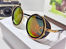 Steampunk Sunglasses 50s Round