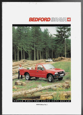 Bedford Brava Pick-Up 1988-89 UK Market Sales Brochure 4x2 4x4 2.2 2.3D