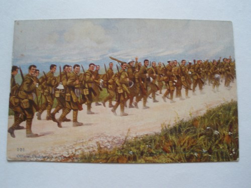 Collectible military postcard - military,