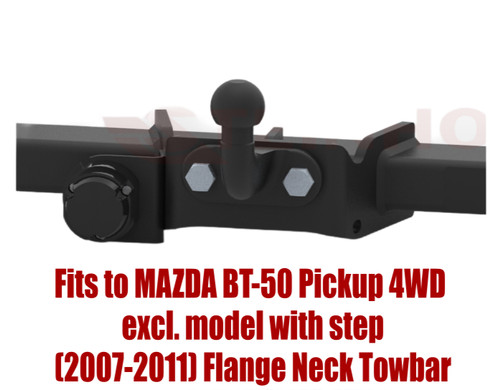 Flange neck tow - tow, bar