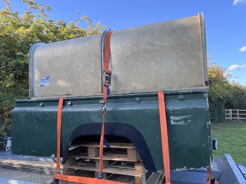 Land rover 110 - rear, up