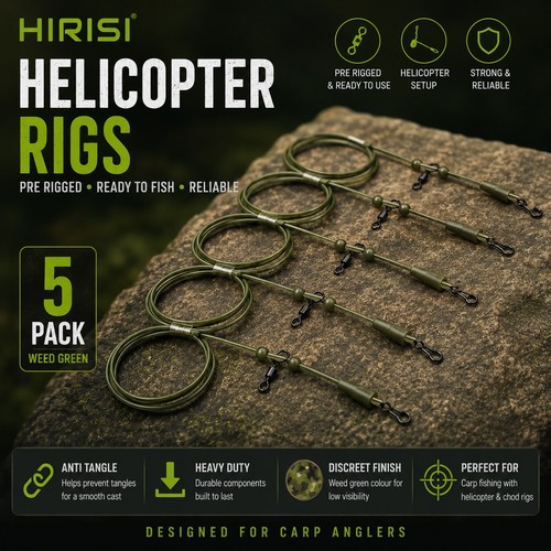 Pre rigged carp fishing - 5x,