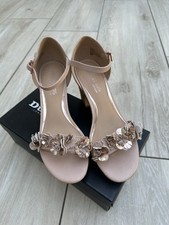 Dune pale pink/nude flower toe