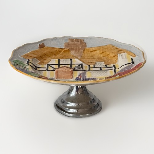 Vintage cake serving - vintage, on