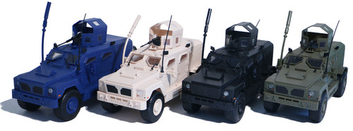 Modular armored range - range, vehicle