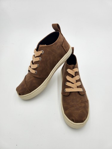 New toms botas cupsole brown - new,