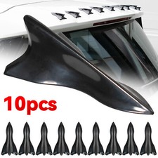 10Pcs Universal Shark Fin Diffuser Vortex Generator Car Wing Roof Spoiler Bumper