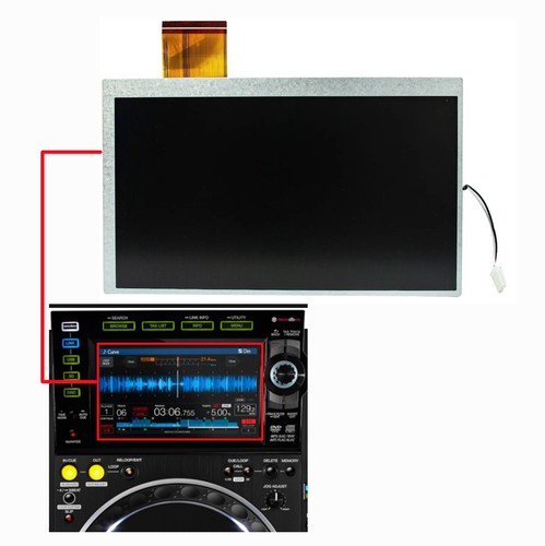 Lcd for pioneer cdj 2000nxs2 - lcd,