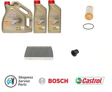 FOR VW GOLF R 2.0 MK7 TSi (DSG) BOSCH OIL & CABIN FILTER SERVICE KIT  [2012-20]