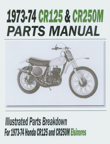 1974 honda cr125 - honda, elsinore