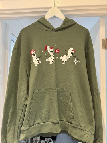 Olaf christmas hoodie green - hoodie,