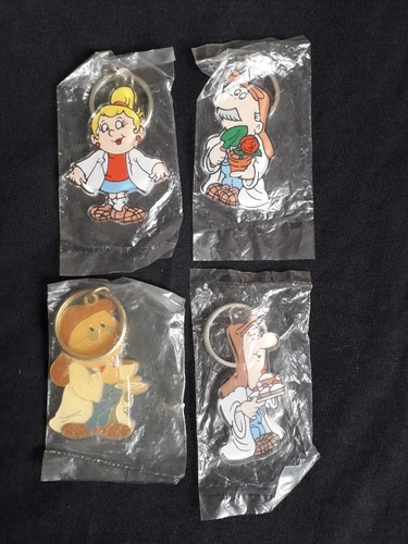 Vintage tetley tea keyrings - vintage,