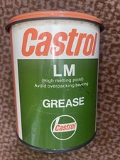 Vintage Castrol LM Grease Tin ..