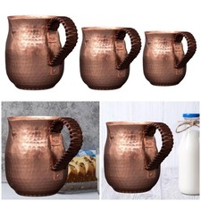 Copper cup milk - milk, pourer