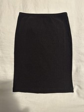 Black ribbed mini tight