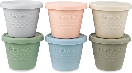 Pandaear pack 4oz silicone - 6,