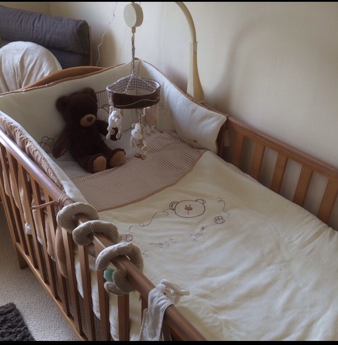 Cot bed - bed, (mothercare)