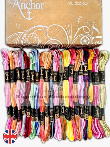 Anchor multi variegated - multi, cotton