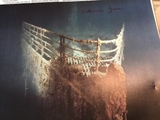 titanic memorabilia signed