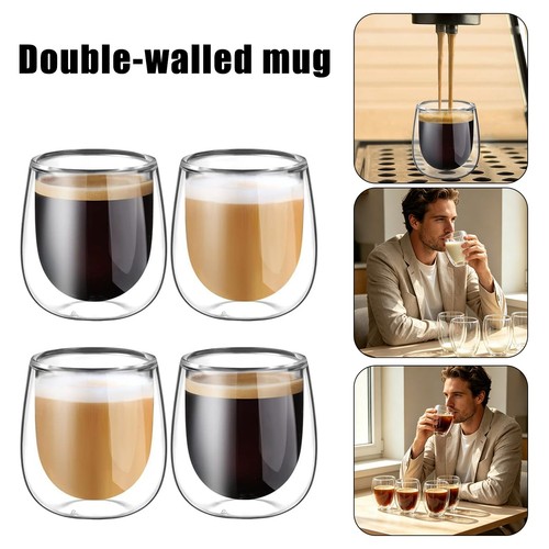 Double wall coffee mug - wall,