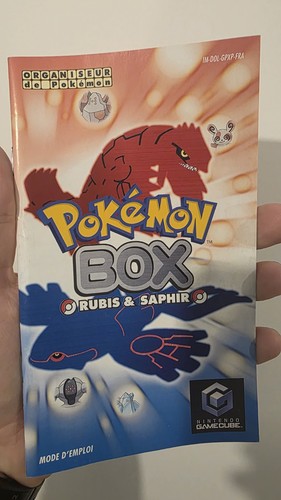 Pokemon box nintendo gamecube - box,