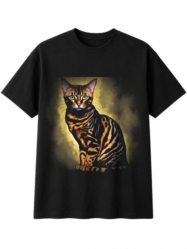 Greyscale bengal cat - greyscale,