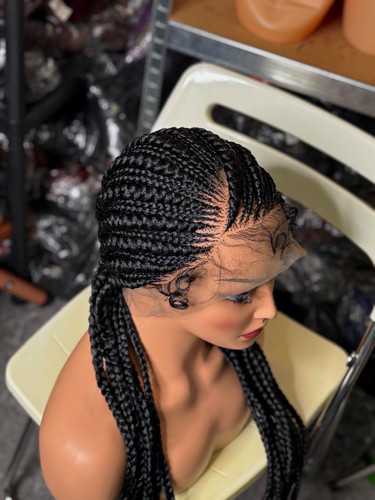 Medium cap ghana weave - cap, braided