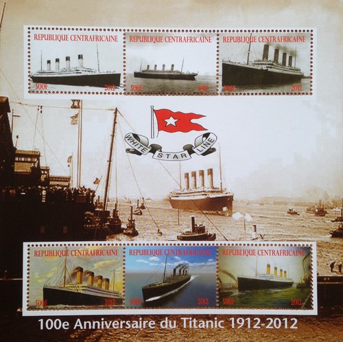 Titanic white star line 2012 - star,