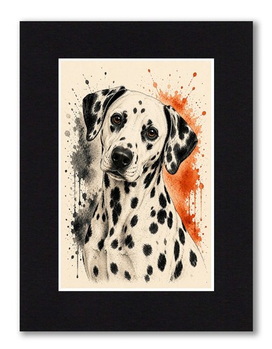 Dalmatian dog 6x4 photo print - photo,
