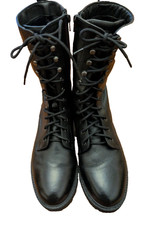 5th Avenue Black Leather Biker