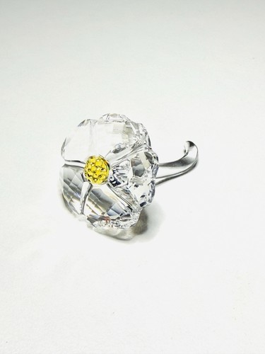 Swarovski crystal flower - crystal,