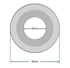 Geberit / Ideal Standard Rubber Cistern Flush Valve Seal Washer (816.418.00.1)