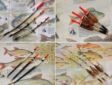Old - School Lancashire Handcrafted Coarse Fishing Float Selection