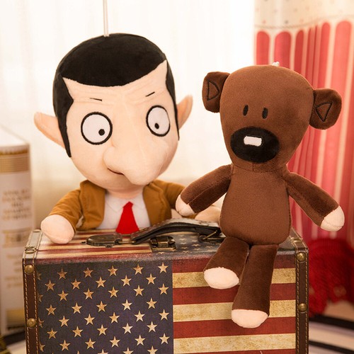Bean brown bear plush - bean,