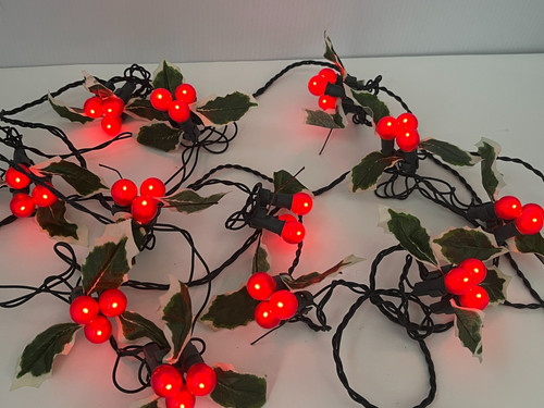 Vintage holly berry christmas - holly,