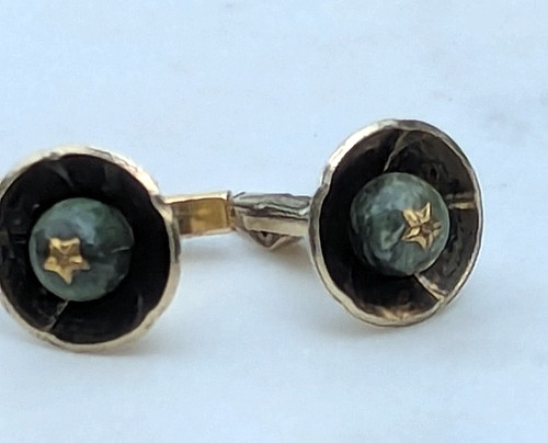 Antique sterling cufflinks