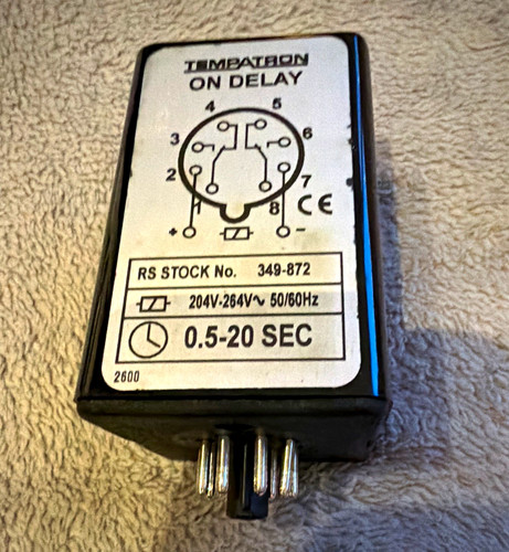 Tempatron delay time - tempatron,