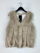New Look Beige Faux Fur Gilet