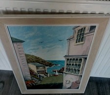 Painting. Cornish scene? Outer