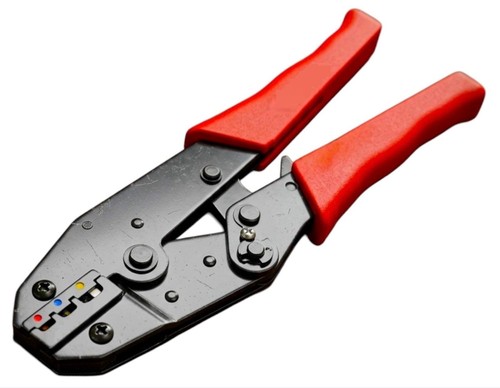 Ratchet crimping plier tool - 9",