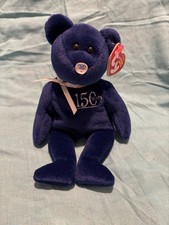 Ty Beanie Baby Quiet The Bear 150 Years Excellent Condition With Tags RARE