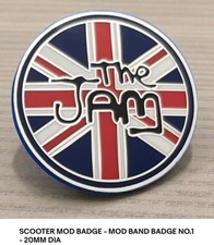 UK Fred Perry Mods Pin Badge